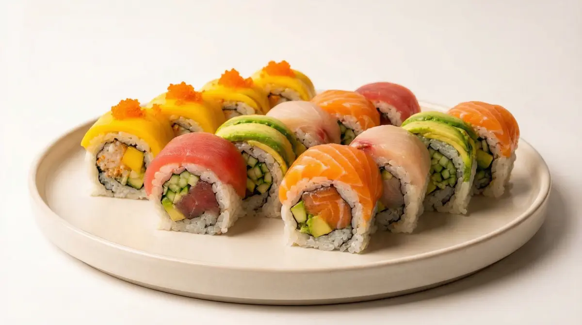 彩虹寿司卷 - 日式料理